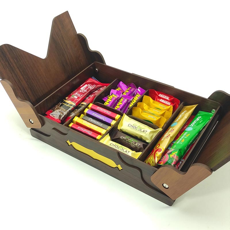  جعبه شکلات لوکس برند کیانلی با دو درب باز 