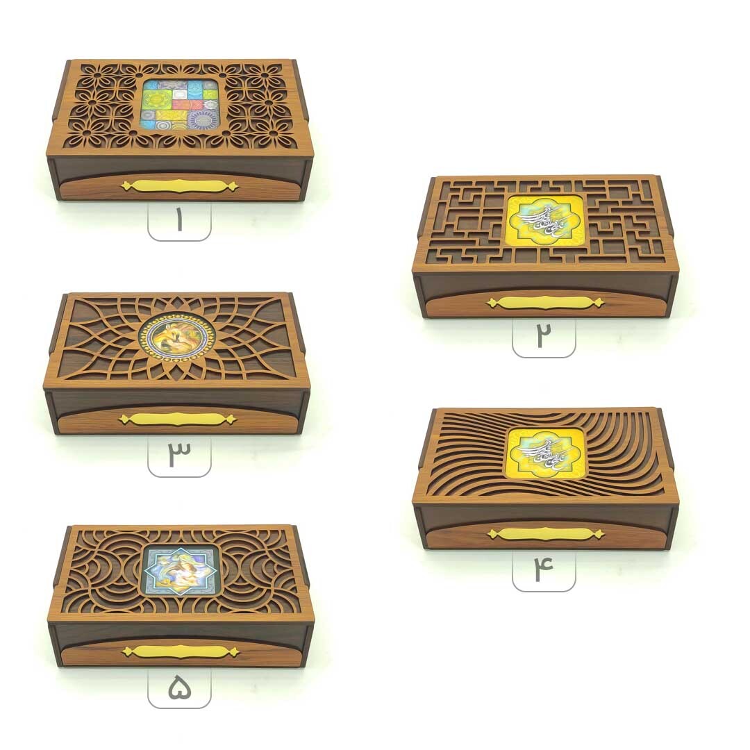 پنج مدل از جعبه های پذیرایی چوبی برند کیانلی 