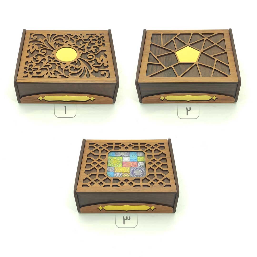  سه مدل جعبه شکلات چوبی از برند کیانلی 